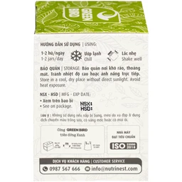 Nước Yến Sào Chưng Đường Phèn Greenbird (hũ 72g)