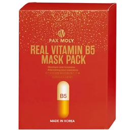 Mặt nạ dưỡng ẩm Pax Moly Real Vitamin B5 Mask Pack 10 miếng (red)