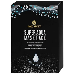 Mặt nạ dưỡng ẩm Pax Moly Super Aqua Mask Pack làm mềm mịn, cải thiện độ đàn hồi da