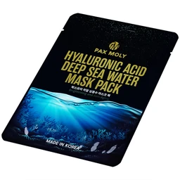 Mặt nạ dưỡng ẩm Pax Moly Hyaluronic Acid Deep Sea Water Mask Pack sáng da và chống lão hóa