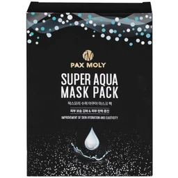 Mặt nạ dưỡng ẩm Pax Moly Super Aqua Mask Pack làm mềm mịn, cải thiện độ đàn hồi da