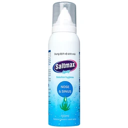 Xịt mũi Saltmax spay 100ml Việt Sinh giúp vệ sinh mũi, giữ ẩm niêm mạc mũi