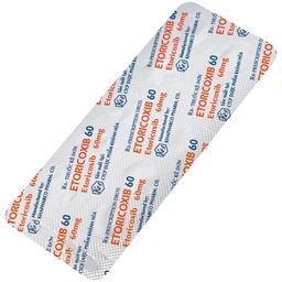 Thuốc Etoricoxib Khapharco 60mg điều trị viêm khớp (10 vỉ 10 viên)