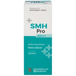 Nước súc miệng SMH Pro AG+++ 300ml Việt Sinh giúp vệ sinh răng, miệng, ngăn ngừa hôi miệng