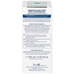 Gel rửa mặt ngừa mụn Dermacos Anti Acne Deep Cleansing150ml