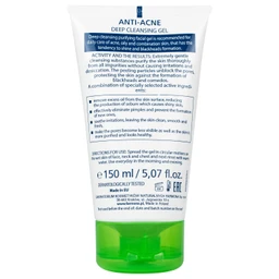 Gel rửa mặt ngừa mụn Dermacos Anti Acne Deep Cleansing150ml