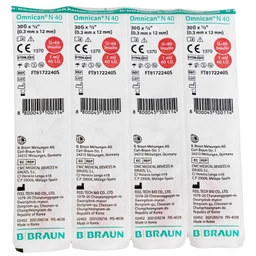 Bơm tiêm tiểu đường Omnican N40 B.Braun (100 cái)