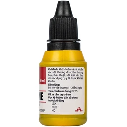 Povidone 10% Agimex 20ML sát trùng vết thương hay phẫu thuật, vết loét sâu