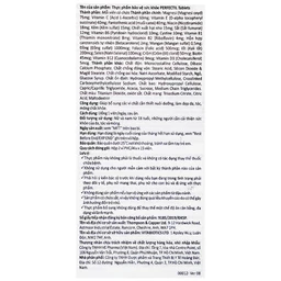 Viên uống bổ sung vi chất làm đẹp da móng tóc Perfectil Vitabiotics (2 vỉ x 15 viên)