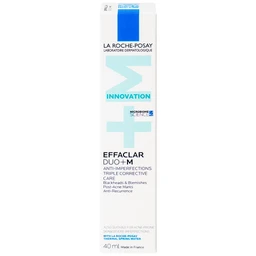 Kem dưỡng da La Roche-Posay Effaclar Duo (+) hỗ trợ giảm viêm và giảm mụn đỏ tấy trong vòng 12 giờ (40ml)