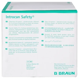 Kim luồn tĩnh mạch Braun 24G hỗ trợ truyền dịch, nước vào cơ thể