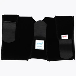 Băng thun gối Orbe h1 màu đen size s/m hỗ trợ vận động khi chơi thể thao