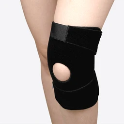 Băng thun gối Orbe h1 màu đen size s/m hỗ trợ vận động khi chơi thể thao