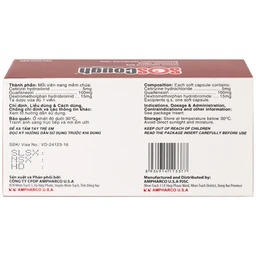 Thuốc SOSCough Ampharco điều trị ho khan, ho do kích ứng (3 vỉ x 10 viên)