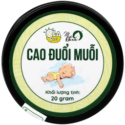 Cao Đuổi Muỗi Cho Bé, Giảm Sưng Tấy Do Côn Trùng Đốt Ola Papi (20g)