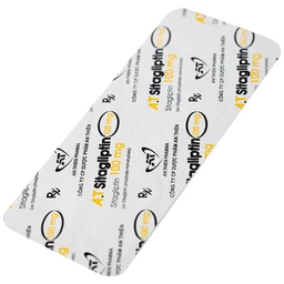 Thuốc A.T Sitagliptin 100 mg An Thiên cải thiện kiểm soát đường huyết (3 vỉ x 10 viên)