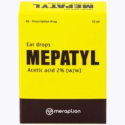 Thuốc nhỏ tai Mepatyl 10ml Merap điều trị nhiễm khuẩn của ống tai ngoài
