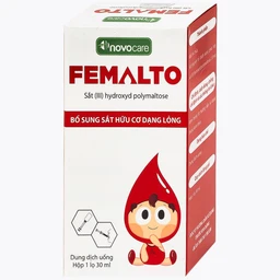 Dung dịch uống Femalto 30ml CPC1HN bổ sung sắt hữu cơ dạng lỏng