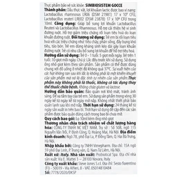 Dung dịch giúp bổ sung lợi khuẩn Buona Simbiosistem Gocce (10ml)