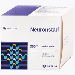 Thuốc Neuronstad 300mg Stella điều trị hỗ trợ động kinh cục bộ (10 vỉ x 10 viên)