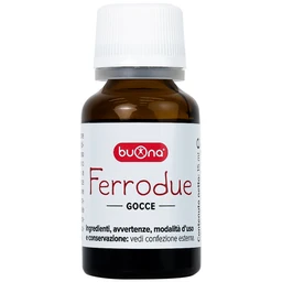 Dung dịch giúp giảm nguy cơ thiếu máu do thiếu sắt Buona Ferrodue (15ml)