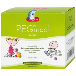 Bột nhuận tràng Buona Peginpol (20 gói x 5g) cải thiện tình trạng táo bón cho trẻ từ 6 tháng tuổi