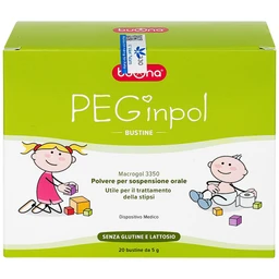 Bột nhuận tràng Buona Peginpol (20 gói x 5g) cải thiện tình trạng táo bón cho trẻ từ 6 tháng tuổi