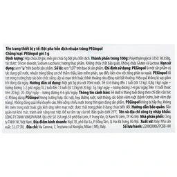 Bột nhuận tràng Buona Peginpol (20 gói x 5g) cải thiện tình trạng táo bón cho trẻ từ 6 tháng tuổi