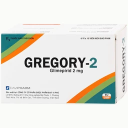 Thuốc Gregory-2 Davipharm hỗ trợ cho chế độ ăn kiêng ở bệnh tiểu đường típ 2 (6 vỉ x 10 viên)