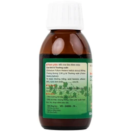 Siro ho Haspan 80ml giảm ho, long đờm, điều trị viêm đường hô hấp cấp có kèm ho