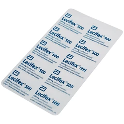 Thuốc Lecifex 500mg Abbott điều trị nhiễm khuẩn nhẹ, vừa và nặng (2 vỉ x 10 viên)