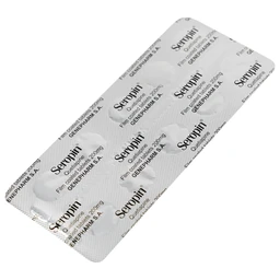 Thuốc Seropin 200mg Genepharm điều trị tâm thần phân liệt, hưng cảm lưỡng cực, trầm cảm lưỡng cực (6 vỉ x 10 viên)