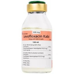 Dịch tiêm truyền Levofloxacin Kabi 100ml Fresenius Kabi điều trị nhiễm khuẩn, viêm phổi