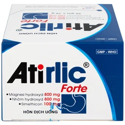 Hỗn dịch uống Atirlic forte 10g An Thiên giảm triệu chứng tăng acid dạ dày (20 gói)