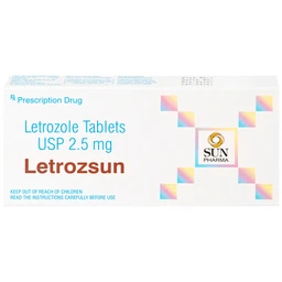 Thuốc Letrozsun 2.5mg Sun Pharma hỗ trợ điều trị ung thư vú (2 vỉ x 14 viên)