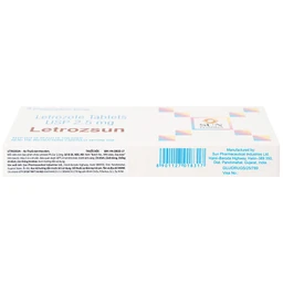 Thuốc Letrozsun 2.5mg Sun Pharma hỗ trợ điều trị ung thư vú (2 vỉ x 14 viên)