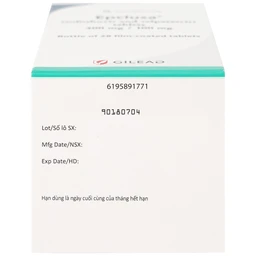 Thuốc Epclusa 400mg/100mg Gilead điều trị viêm gan C mãn tính (28 viên)