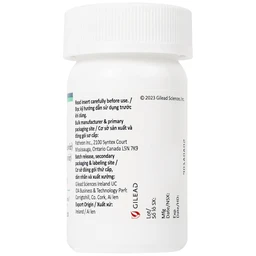 Thuốc Epclusa 400mg/100mg Gilead điều trị viêm gan C mãn tính (28 viên)