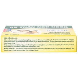 Viên hỗ trợ an thần giảm mất ngủ An Thần Ngủ Ngon (2 vỉ x 10 viên)