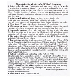 Viên hỗ trợ tiêu hóa Optibac Pregnancy (30 viên)
