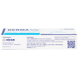 Gel bôi Derma Forte Gamma hỗ trợ cải thiện mụn và vết thâm (15g)