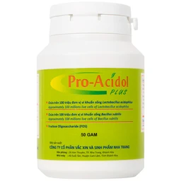 Thuốc Pro-Acidol Plus 50g Biopharco điều trị rối loạn tiêu hóa, viêm ruột, tiêu chảy, táo bón 