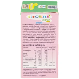Siro hỗ trợ phát triển não của trẻ Fitobimbi Omega Junior (30ml)