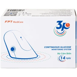 Bộ cảm biến đường huyết liên tục 3P dùng cho người bị tiểu đường (theo dõi liên tục 14 ngày)
