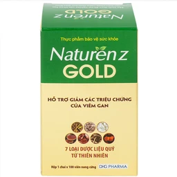 Viên uống hỗ trợ giải độc gan, giúp bảo vệ gan, giảm các triệu chứng của viêm gan Naturenz Gold DHG Pharma (100 viên)
