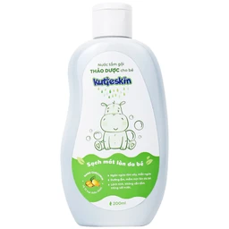 Nước tắm gội thảo dược cho bé Kutieskin làm sạch, dưỡng mềm da và tóc (200ml)