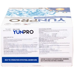 Thực phẩm bảo vệ sức khỏe men vi sinh YunPro Chong Kun Dang bổ sung lợi khuẩn (60 gói x 2 g)