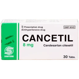Thuốc Cancetil 8mg Shinpoong Daewoo điều trị tăng huyết áp (30 viên)