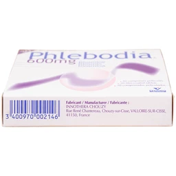 Thuốc Phlebodia 600mg Innothera điều trị trĩ cấp tính, suy tuần hoàn (2 vỉ x 15 viên)