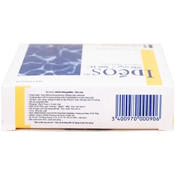 Thuốc Idéos 500mg/400IU Innotech bổ sung Vitamin D và Canxi, điều trị bệnh loãng xương (4 tuýp x 15 viên)